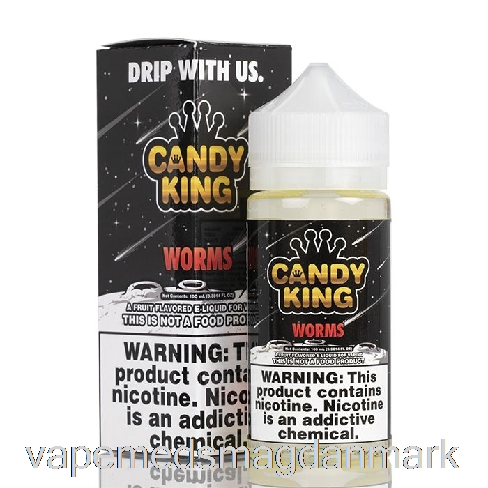 Vape Med Smag Worms - Candy King - 100ml 3mg